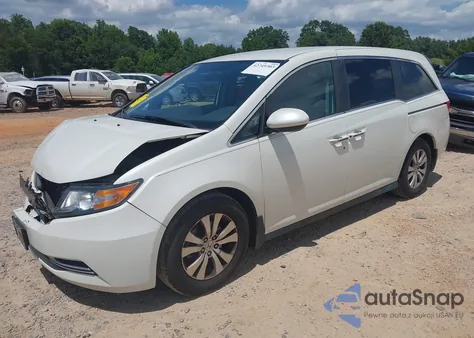 2017 Honda Odyssey Se z USA, uszkodzony, nr VIN 5FNRL5H33HB022761